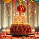 Krótkie życzenia na 25 urodziny