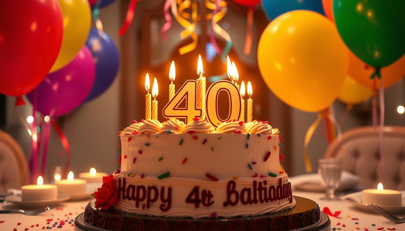 Życzenia na 40 lat urodziny