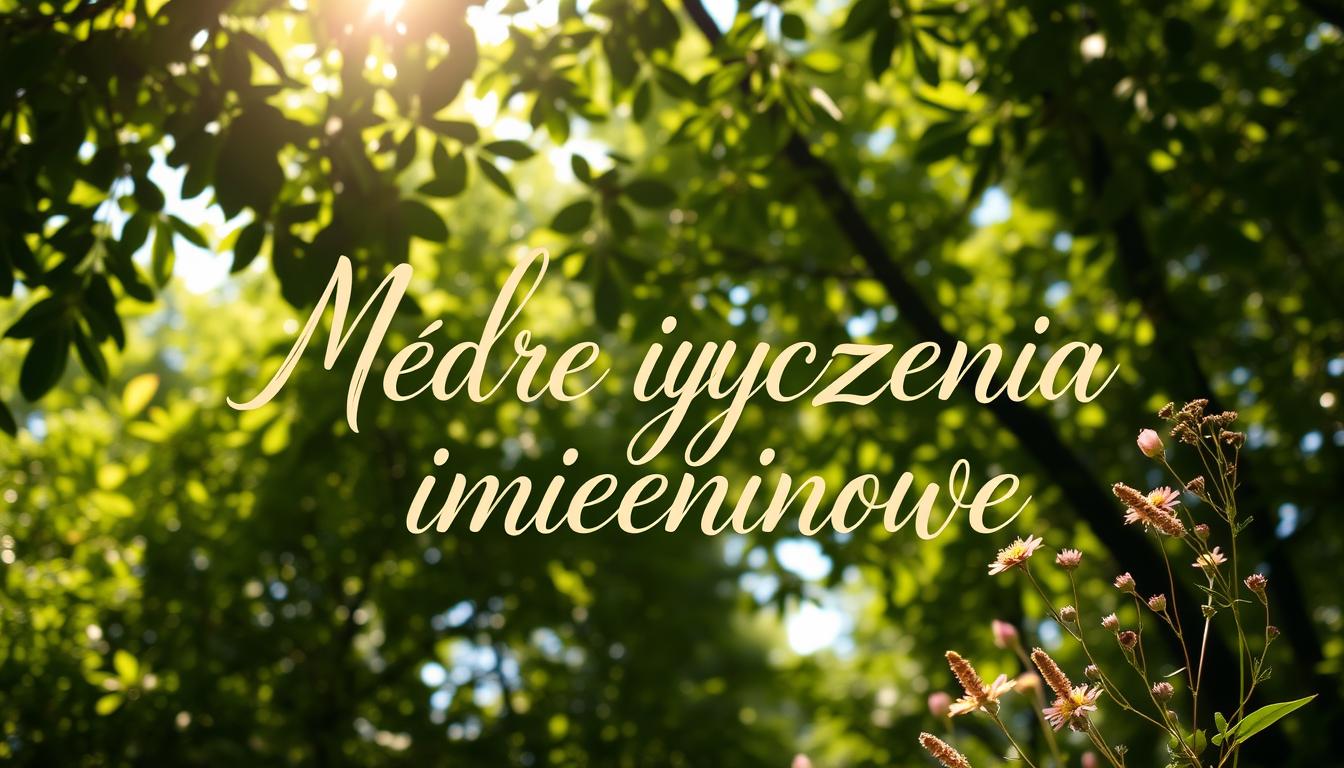 Mądre życzenia imieninowe