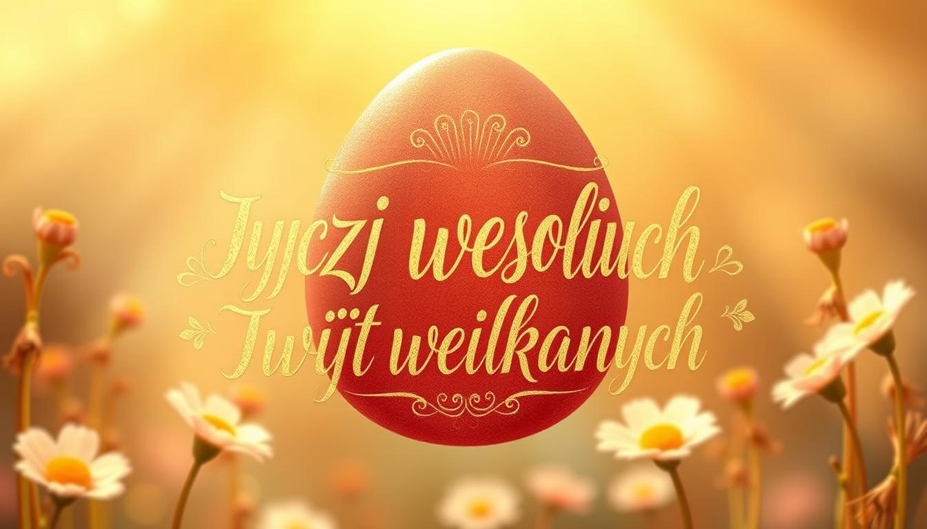 Życzę wesołych świąt wielkanocnych