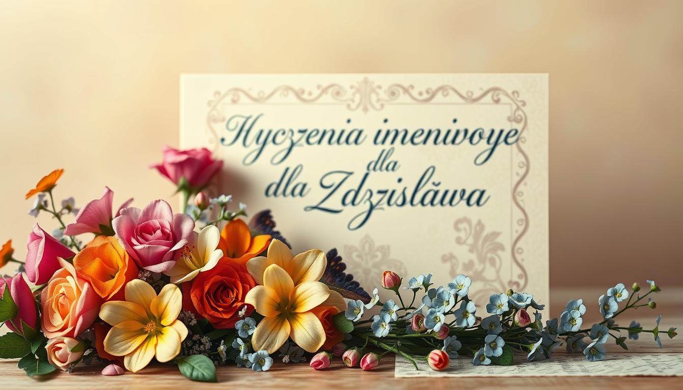 Życzenia imieninowe dla zdzisława