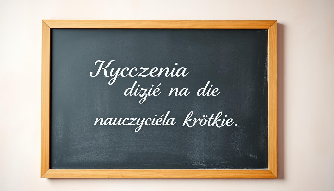 Życzenia na dzień nauczyciela krótkie