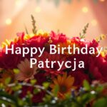Życzenia urodzinowe dla patrycji