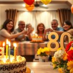 Życzenia urodzinowe na 80 lat