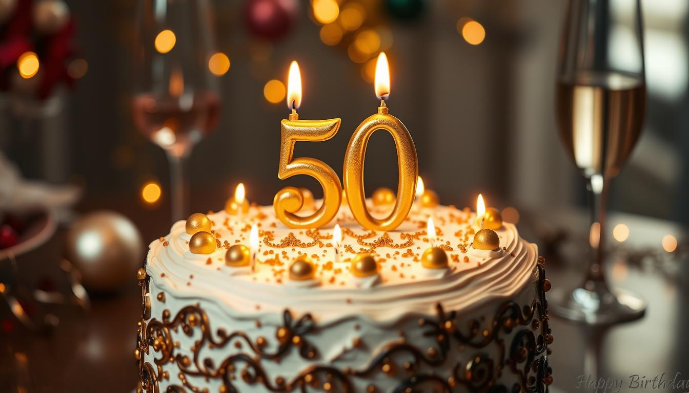 Piękne życzenia na 50 urodziny