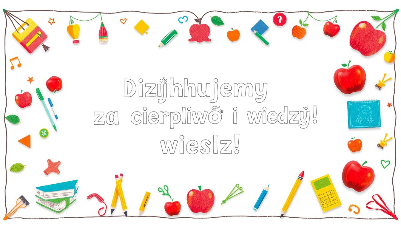Życzenia na dzień nauczyciela do druku