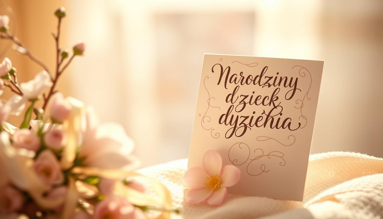 Narodziny dziecka życzenia