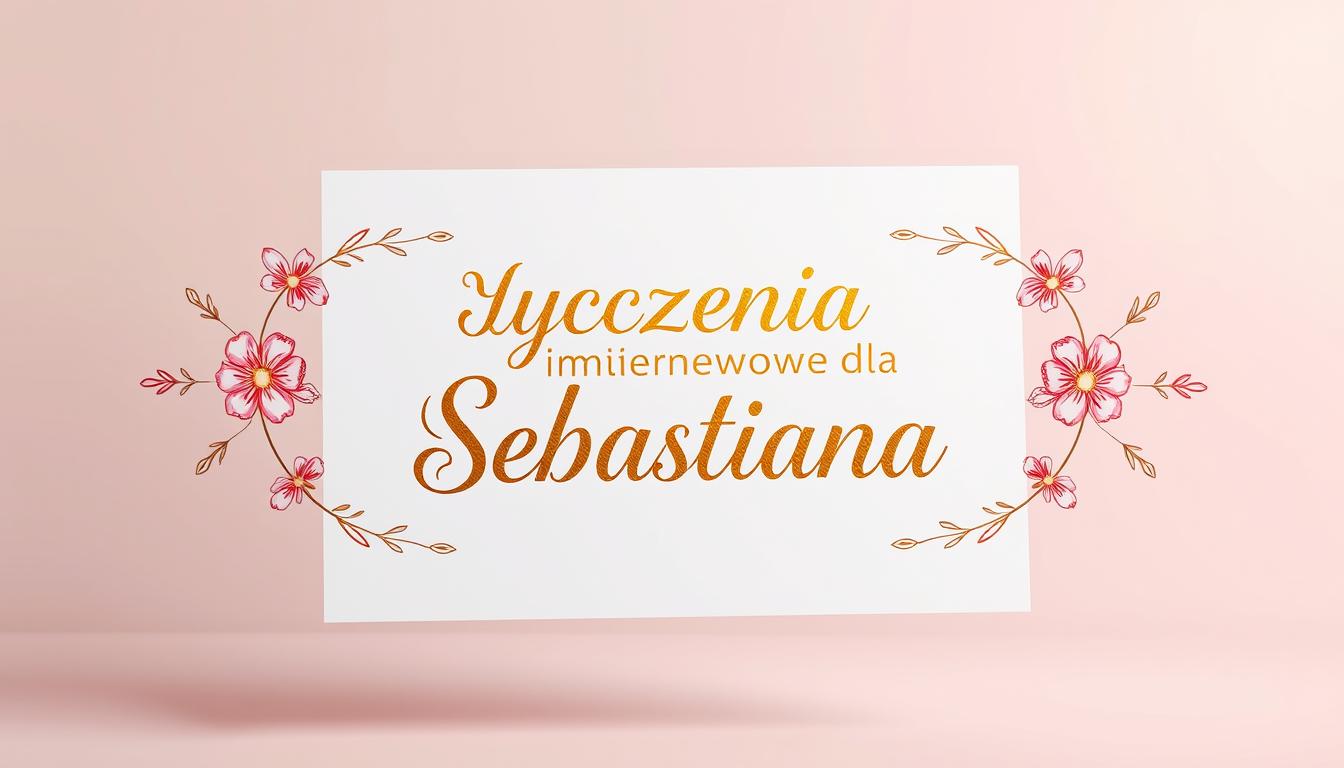 Życzenia imieninowe dla sebastiana