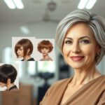 fryzury damskie krótkie dla 50 latki